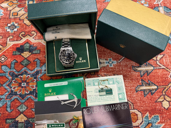 Rolex Submariner Box and Papers