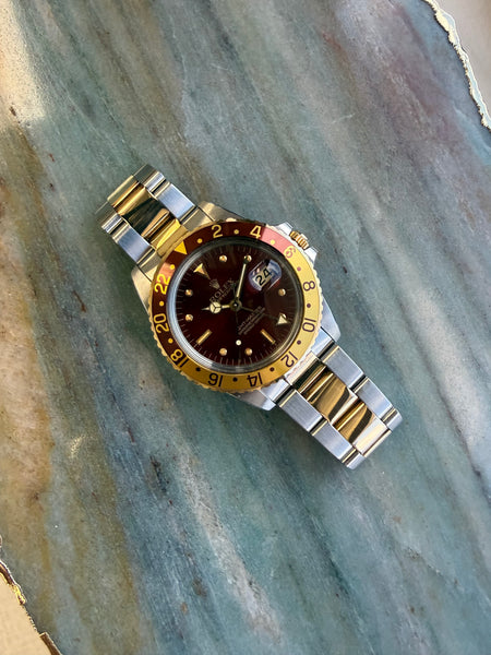 Rolex GMT Master Rootbeer NOS