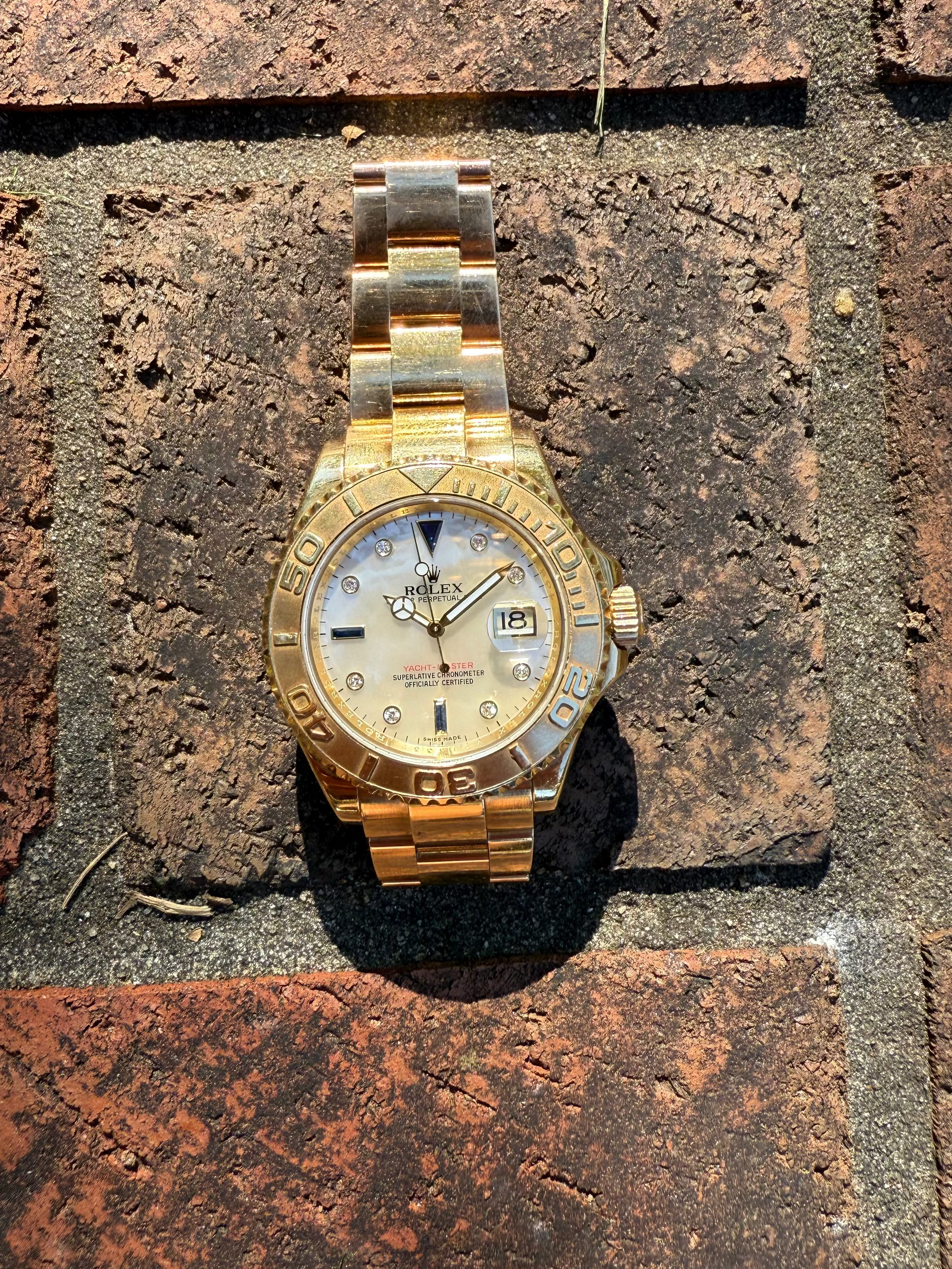 Rolex Yachtmaster MOP Sapphire
