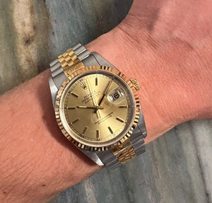 Rolex Oyster Perpetual Datejust Champagne