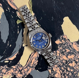 Rolex Ladies Oyster Perpetual Datejust Sodalite