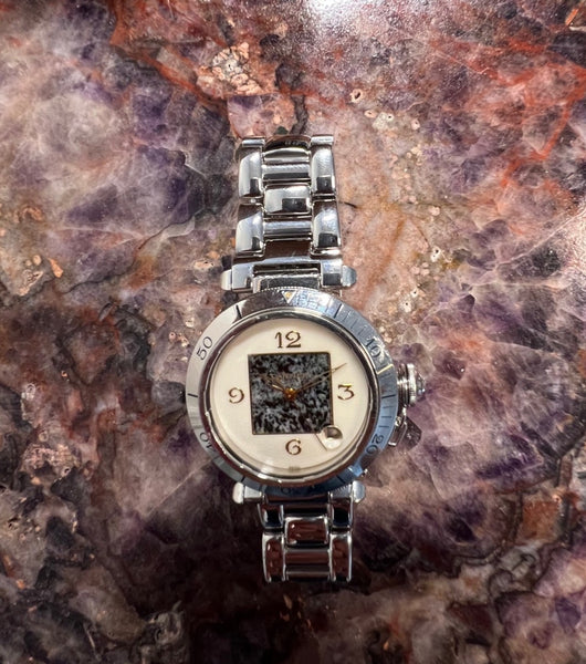 Cartier Pasha Marble Dial Watch Undressed