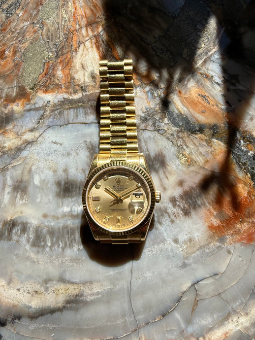 Rolex Oyster Perpetual Day-Date Factory Diamond Dial