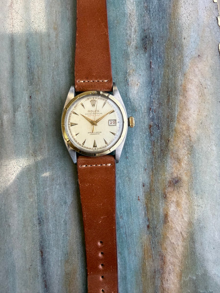 Rolex Red Datejust Ovettone Big Bubbleback