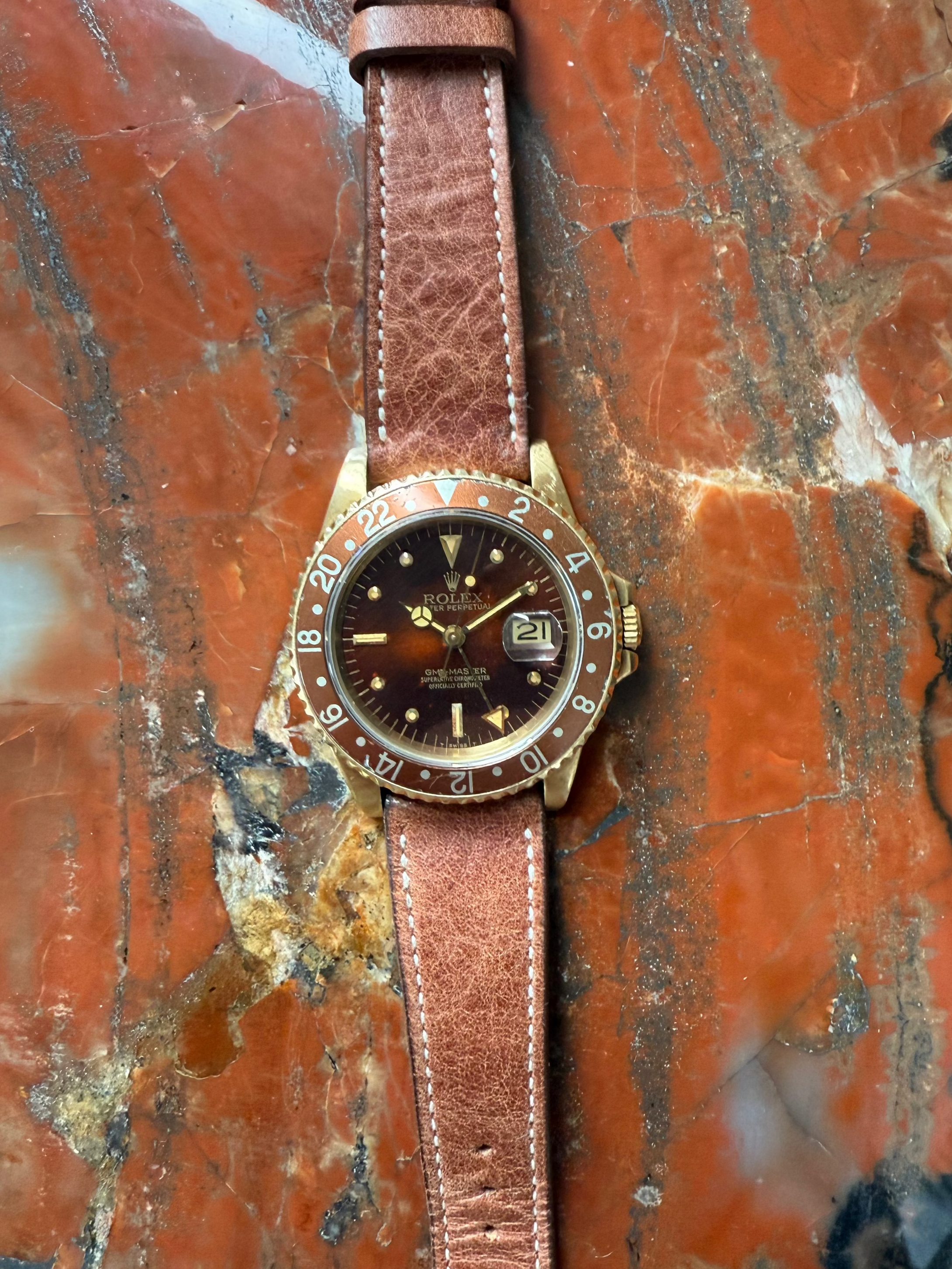 Rolex GMT Master Lava