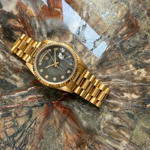 Rolex Oyster Perpetual Day-Date Onyx Pyramid