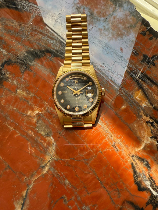 Rolex Oyster Perpetual Day-Date Onyx Pyramid