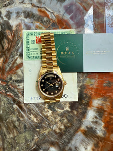 Rolex Oyster Perpetual Day-Date Onyx Pyramid