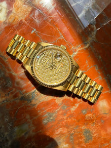 Rolex Oyster Perpetual Day-Date Pleiades Cartouche