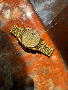Rolex Oyster Perpetual Day-Date Pleiades Cartouche