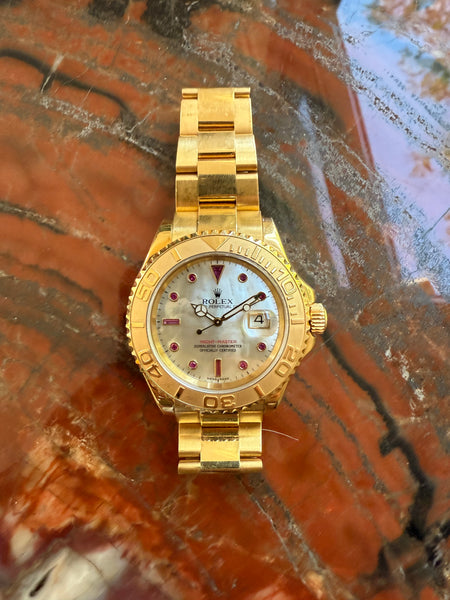 Rolex Yachtmaster MOP Ruby