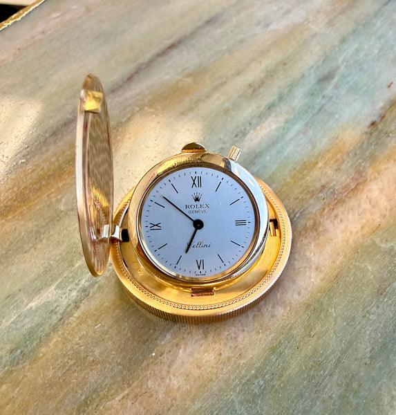 Rolex Cellini Gold Coin Pocket Watch