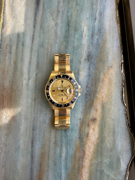 Rolex GMT Master Serti