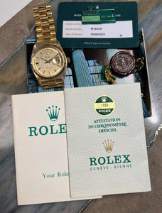 Rolex Oyster Perpetual Day-Date with Papers