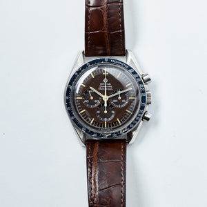 Omega Stainless Steel Pre-Moon Chocolate Speedmaster Vintage Watch | Veralet