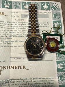 Rolex Oyster Perpetual Datejust Tapestry Dial