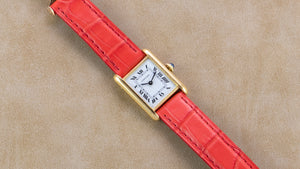 Cartier 18K Yellow Gold Tank Louis Manual Wind Vintage Watch | Veralet