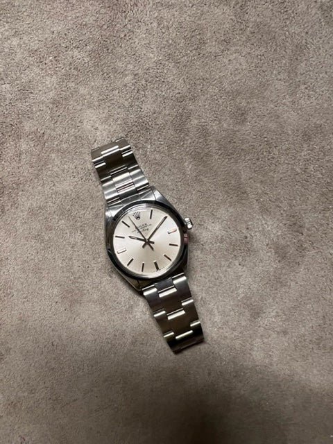 Rolex air king on sale 34mm on wrist